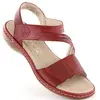 Image de Rieker, Femmes, Sandales, Bequeme rote Ledersandalen, Rouge, (38)