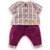 Image de Corolle Kariertes Hemd mit Hose Little Explorer - 36 cm