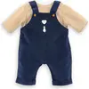 Image de Corolle T-Shirt und marineblauer Overall für Babypuppe, 42 cm