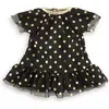 Image de Corolle Schwarzes Puppenkleid von Ma mit goldenen Punkten   36 cm