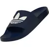Image de Adidas, Unisexe, Sandales, Adilette Lite - 87231, Bleu, Blanc, (42)