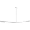 Image de Villeroy & Boch, Tringle à rideau de douche, Barre de douche V&B ViCare fonction blanche 900x900mm