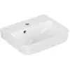 Image de Villeroy & Boch, Lavabo, V&B lave-mains O.NOVO 450x370mm avec trop-plein blanc C+ (370 mm, 450 mm)