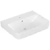 Image de Villeroy & Boch, Lavabo, V&B lavabo O.NOVO 600x460mm avec vasque, blanc C (460 mm, 600 mm)