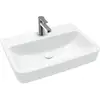 Image de Villeroy & Boch, Lavabo, V&B lavabo à poser O.NOVO 650x460mm sans vidage blanc (460 mm, 650 mm)