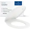 Image de Villeroy & Boch, Abattant WC, Siège WC O.novo