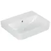 Image de Villeroy & Boch, Lavabo, V&B lavabo à poser O.NOVO 55x46cm sans HL avec PLC blanc (460 mm, 550 mm)