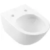 Image de Villeroy & Boch, Cuvette toilettes + bidet, V&B WC suspendu SUBWAY 3.0 t. rinçage avec TwistFlush we Antib. C+