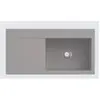 Image de Villeroy & Boch, Évier, V&B Evier SUBWAY STYLE 60 1000x510mm Be re Lit manuel fossile (Evier encastré, 51 cm, 100 cm)