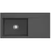 Image de Villeroy & Boch, Évier, V&B Evier SUBWAY STYLE 60 1000x510mm Be li maint. graphite (Evier encastré, 51 cm, 100 cm)