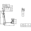 Image de Villeroy & Boch, Sauna : accessoires, EH-WTbatt SUBWAY 3.0 ecm ZAG 51 x 154 x 125 mm, or brossé 51 x 154 x 125 mm, or brossé V & B