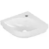 Image de Villeroy & Boch, Lavabo, V&B Lave-mains d'angle SUBWAY 3.0 320mm Col de cygne sans lavabo avec lavabo suspendu blanc (320 mm, 320 mm)