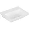 Image de Villeroy & Boch, Lavabo, V&B lavabo armoire SUBWAY 3.0 550x440mm o ÜL o HL stone white C+ (440 mm, 550 mm)