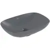 Image de Villeroy & Boch, Lavabo, Vasque à poser V&B LOOP & FRIENDS sans vidage 560x380mm graphite C+ (380 mm, 560 mm)