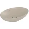 Image de Villeroy & Boch, Lavabo, V&B lavabo à poser LOOP & FRIENDS sans vidage 560x380mm almond C+ (380 mm, 560 mm)