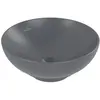Image de Villeroy & Boch, Lavabo, V&B lavabo à poser LOOP & FRIENDS sans PLL d= 380mm graphite C+ (380 mm, 380 mm)