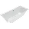 Image de Villeroy & Boch, Baignoire, V&B baignoire encastrée SUBWAY 3.0 DUO avec SilentFlow, R-angle1800x800mm blanc (180 cm, 80 cm)