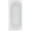 Image de Villeroy & Boch, Baignoire, V&B baignoire encastrée LOOP & FRIENDS OVAL DUO R-eck1800x800mm Stone white (232 l, 180 cm, 80 cm)