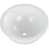 Image de Villeroy & Boch, Lavabo, V&B lavabo à encastrer LOOP & FRIENDS sans vidage, rond d= 380mm blanc (380 mm, 380 mm)