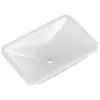 Image de Villeroy & Boch, Lavabo, V&B lavabo à encastrer LOOP & FRIENDS sans vidage, rectangulaire 540x340mm blanc (340 mm, 540 mm)
