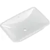Image de Villeroy & Boch, Lavabo, V&B lavabo à encastrer LOOP & FRIENDS avec cuvette, rectangulaire 615x380mm blanc (380 mm, 615 mm)