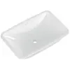 Image de Villeroy & Boch, Lavabo, V&B lavabo à encastrer LOOP & FRIENDS o ÜL rectangulaire 615x380mm we C+ (380 mm, 615 mm)