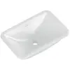 Image de Villeroy & Boch, Lavabo, V&B lavabo sous plan LOOP & FRIENDS sans vidage, rectangulaire 450x280mm blanc (280 mm, 450 mm)