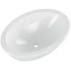 Image de Villeroy & Boch, Lavabo, V&B lavabo à encastrer LOOP & FRIENDS sans vidage, ov 570x380mm blanc (380 mm, 560 mm)