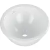 Image de Villeroy & Boch, Lavabo, V&B lavabo à encastrer LOOP & FRIENDS sans vidage, rond d= 330mm blanc (330 mm, 330 mm)