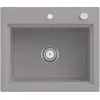 Image de Villeroy & Boch, Évier, V&B Evier SUBWAY STYLE 60 S 60x51cm mtr. alu bombé excent. fossile (51 cm, 60 cm)