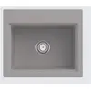 Image de Villeroy & Boch, Évier, V&B Evier SUBWAY STYLE 60 S 60x51cm mtr. alu fossile (51 cm, 60 cm)
