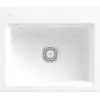 Image de Villeroy & Boch, Évier, V&B Evier SUBWAY STYLE 60 S 60x51cm mtr. alu béquille blanc (51 cm, 60 cm)