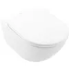 Image de Villeroy & Boch, Cuvette toilettes + bidet, V&B Combi-Pack UNIVERSO TwistFlush, 370x560mm we CeramicPlus