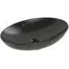 Image de Villeroy & Boch, Lavabo, Vasque à poser Loop & Friends, ovale, 620x420x120mm, avec trop-plein, sans trou pour robinetterie (420 mm, 620 mm)