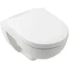 Image de Villeroy & Boch O.novo compact hangtoilet TwistFlush incl. softclose toiletbril met quickrelease alpine wit