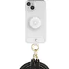 Image de Just Elegance Necklace Cover avec PopSockets 3in1 Case Clear, Bandoulière pour smartphone, Transparent