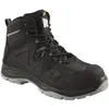 Image de Runnex, Chaussures de travail, S3S-ESD Botte de sécurité à lacets SmartStar, noir/gris (S3, 37)