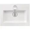 Image de Duravit, Lavabo, Lave-mains pour meuble WHITE TULIP 450x330mm sans lavabo avec robinetterie 1 trou, blanc (330 mm, 450 mm)