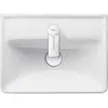Image de Duravit, Lavabo, Lave-mains D-NEO 450x335mm sans lavabo avec HLB 1 robinetterie blanc (335 mm, 450 mm)