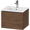 Image de Duravit, Meuble sous-lavabo, L-Cube Meuble sous-lavabo suspendu, Compact, 1 tiroir, 520x400x421mm, LC611802121, LC611802121 (52 x 42.10 x 42.10 cm)