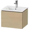 Image de Duravit, Meuble sous-lavabo, L-Cube meuble-lavabo mural Compact, 1 tiroir, largeur : 520mm, pour Me by Starck 233653 (52 x 42.10 x 58 cm)