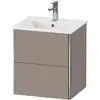 Image de Duravit, Meuble sous-lavabo, XSquare meuble-lavabo Compact mural 51,0x41,8 cm, 2 tiroirs, pour lavabo ME by Starck 233653 (51 x 41.80 x 56 cm)