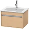 Image de Duravit, Meuble sous-lavabo, Ketho bâti-support lavabo suspendu, 600x410x475 mm, 1 tiroir, pour ME by Starck 233663, KT641803030 (60 x 41 x 47.50 cm)