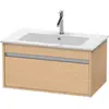 Image de Duravit, Meuble sous-lavabo, Ketho bâti-support lavabo suspendu, 800x410x475 mm, 1 tiroir, pour ME by Starck 233683, KT641903030 (80 x 41 x 47.50 cm)