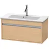 Image de Duravit, Meuble sous-lavabo, Ketho bâti-support lavabo suspendu, Compact, 800x410x385 mm, 1 tiroir, pour ME by Starck 234283 (80 x 41 x 38.50 cm)