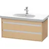 Image de Duravit, Meuble sous-lavabo, Ketho meuble sous-lavabo suspendu, 1000x480x455 mm, 2 tiroirs, pour D-Code, KT664803030, KT664803030 (100 x 48 x 45.50 cm)