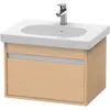 Image de Duravit, Meuble sous-lavabo, Ketho bâti-support lavabo suspendu, 600x410x455 mm, 1 tiroir, pour D-Code, KT667003030, KT667003030 (60 x 41 x 45.50 cm)