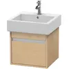 Image de Duravit, Meuble sous-lavabo, Ketho bâti-support lavabo suspendu, 450x410x440 mm, 1 tiroir, pour lavabos Vero 045450, KT668503030 (45 x 41 x 44 cm)