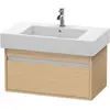Image de Duravit, Meuble sous-lavabo, Ketho bâti-support lavabo suspendu, 800x410x455 mm, 1 tiroir, pour lavabos Vero 032985, KT669003030 (80 x 41 x 45.50 cm)