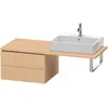 Image de Duravit, Meuble sous-lavabo, L-Cube Meuble bas pour console, 2 tiroirs, 620x400x547mm, LC583803030, LC583803030 (62 x 54.70 x 40 cm)